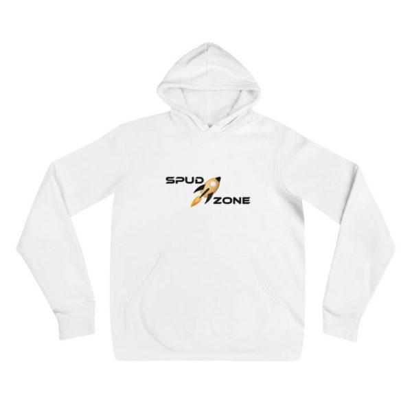 White Spud Zone Premium Unisex Hoodie